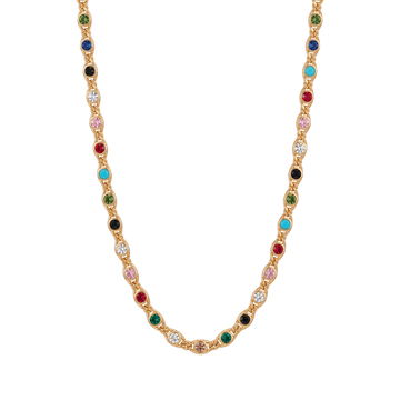 Colar Chloé Banhado em Ouro 18k - Murano Joias