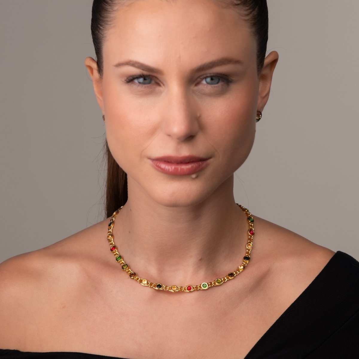 Colar Chloé Banhado em Ouro 18k - Murano Joias