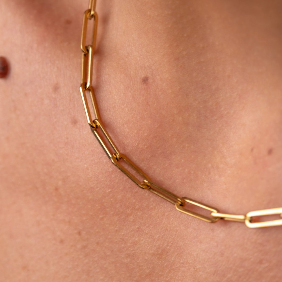 Colar Elos Celina Corrente Banhado em Ouro 18K - Murano Joias