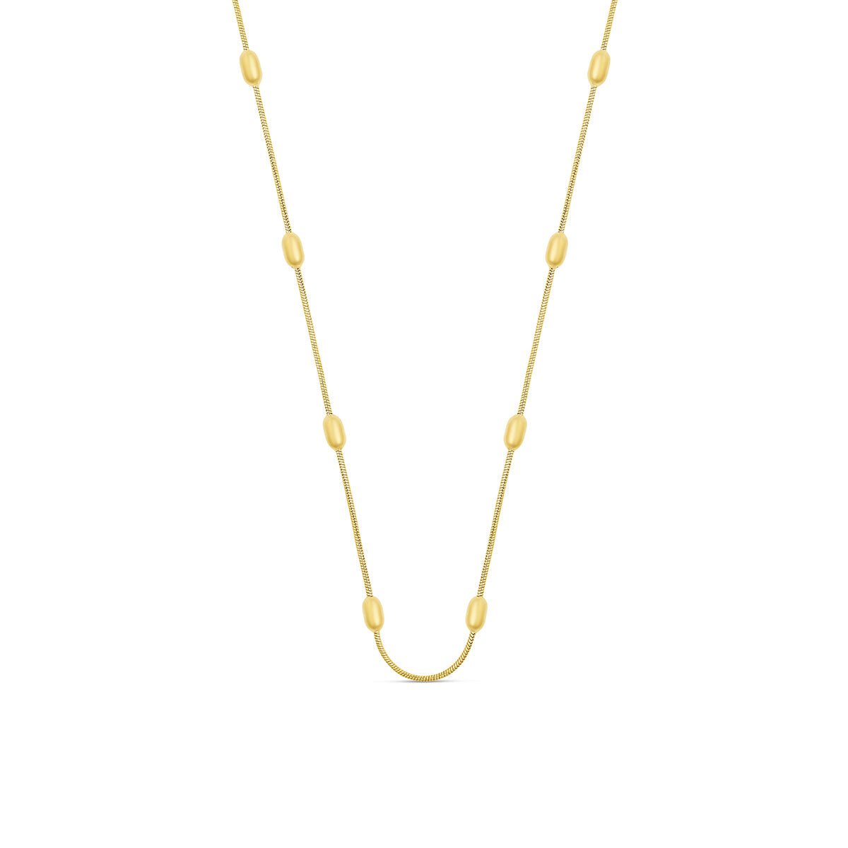 Colar Esfera Banhado em Ouro 18K - Murano Joias