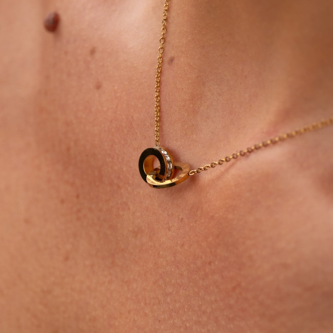 Colar Imperial Pedra Zircônia Banhado em Ouro 18K - Murano Joias