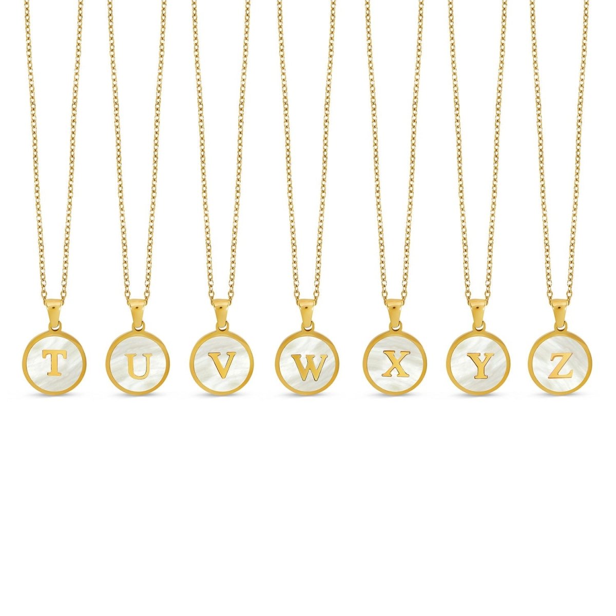 Colar Letra Inicial Marble Banhado em Ouro 18K - Murano Joias