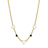 Colar Love Glow Monocromático Banhado em Ouro 18K - Murano Joias