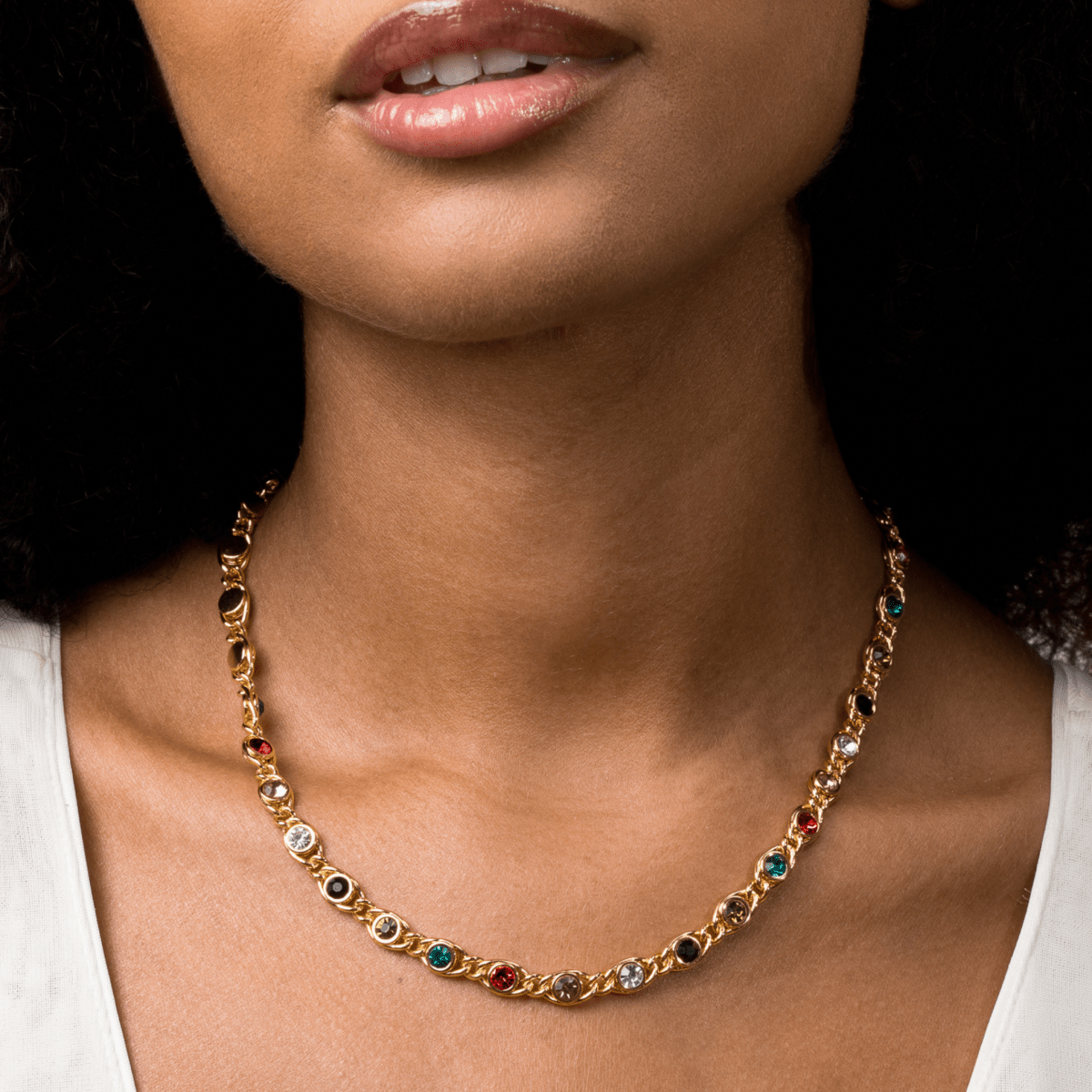 Conjunto Chloé Banhado em Ouro 18k - Murano Joias