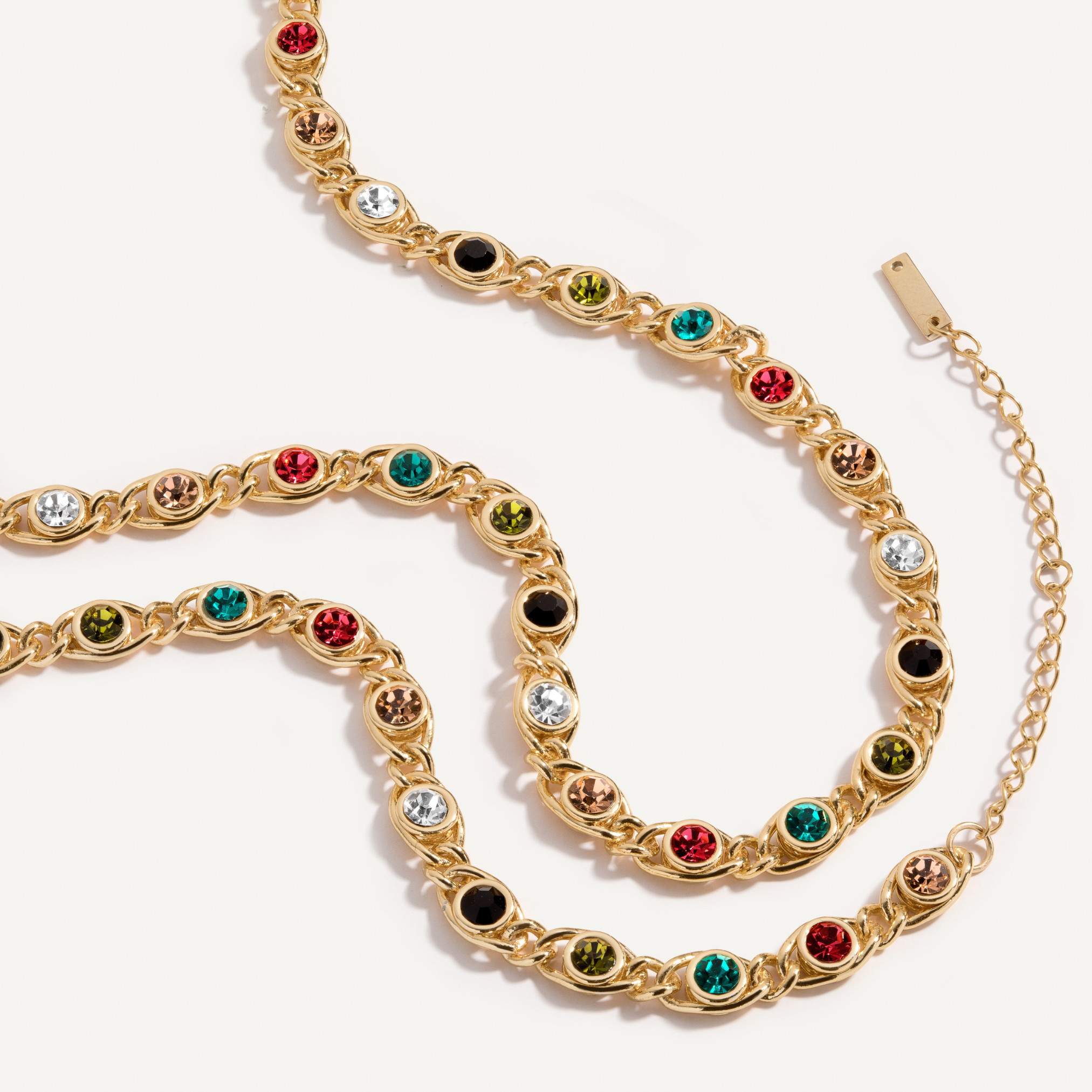 Conjunto Chloé Banhado em Ouro 18k - Murano Joias