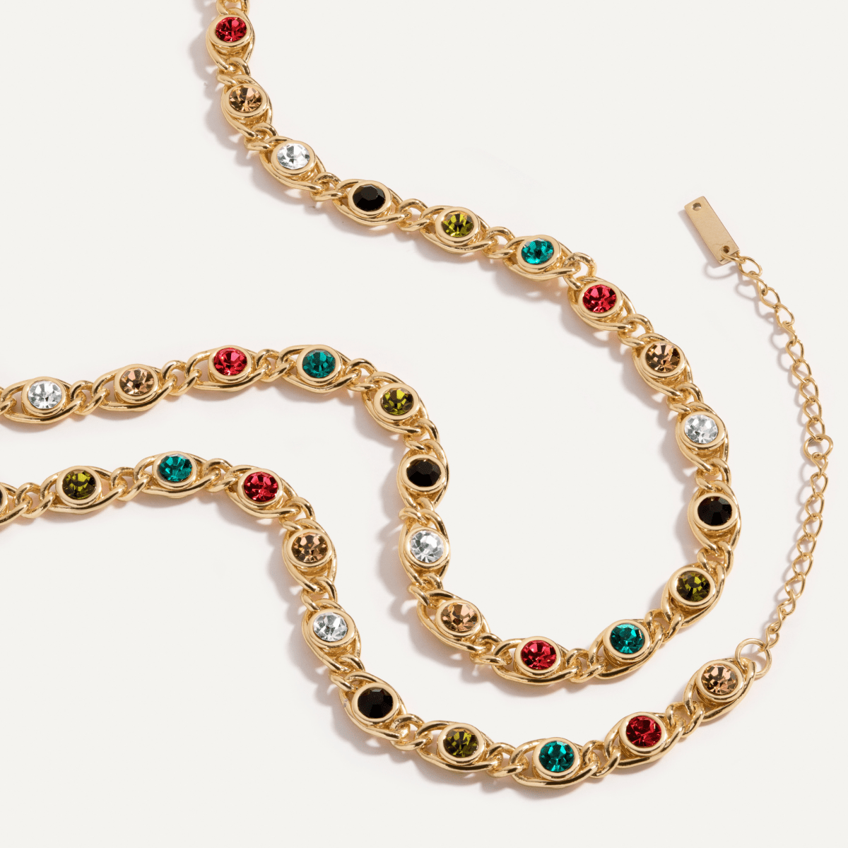 Conjunto Chloé Banhado em Ouro 18k - Murano Joias