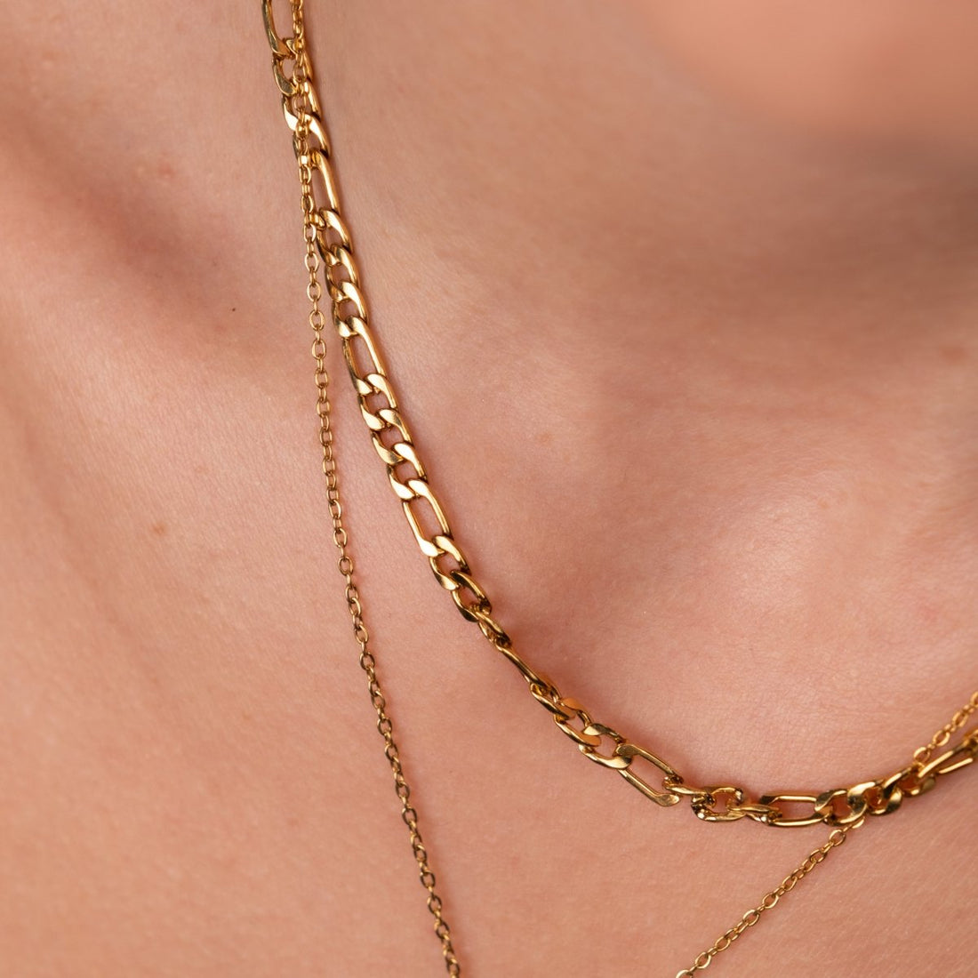 Mix Colar Aurora Banhado em Ouro 18K - Murano Joias