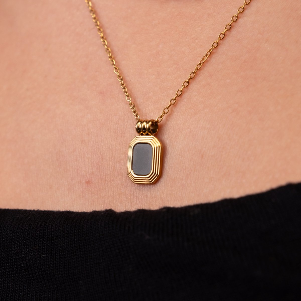 Mix Colar Aurora Banhado em Ouro 18K - Murano Joias