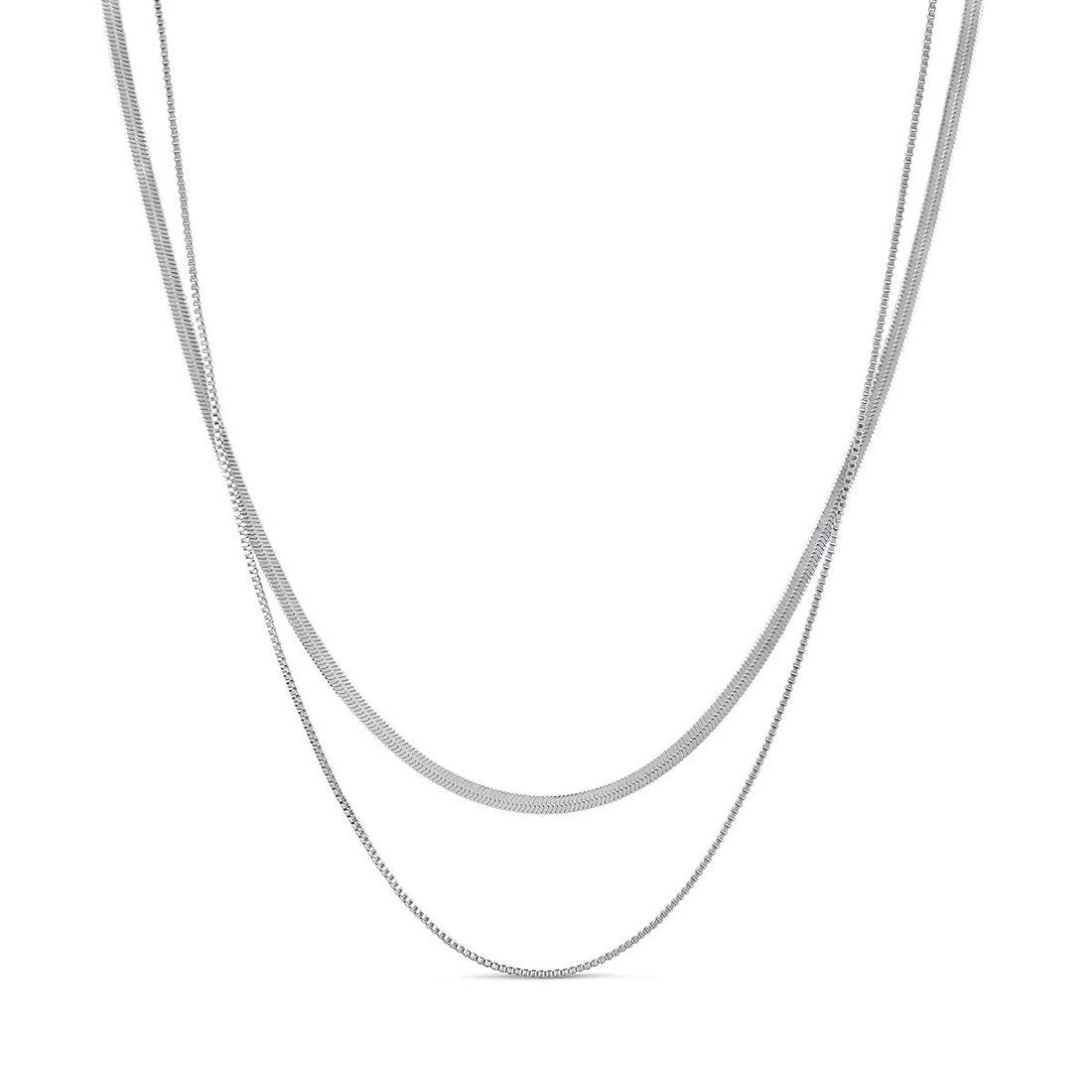 Mix de Colares Essentials - Prata - Murano Joias