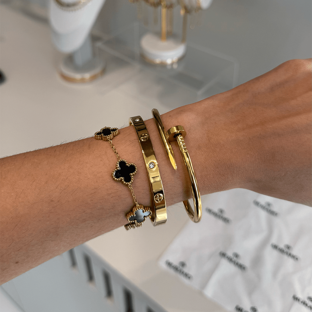 MIX Virgínia Van - cleef Gold - Murano Joias