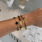 MIX Virgínia Van - cleef Gold - Murano Joias