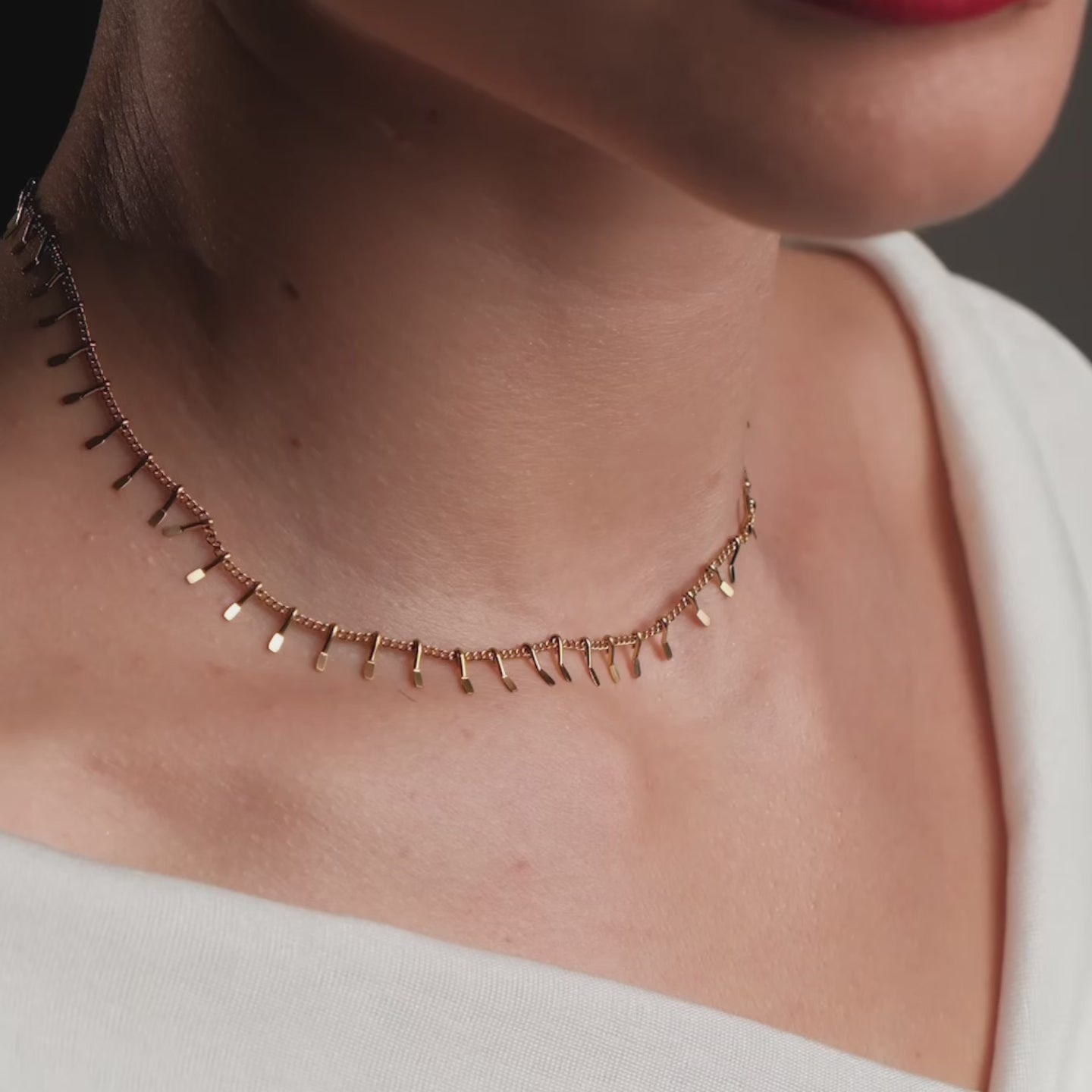 Colar Gargantilha Jurerê Banhado em Ouro 18K