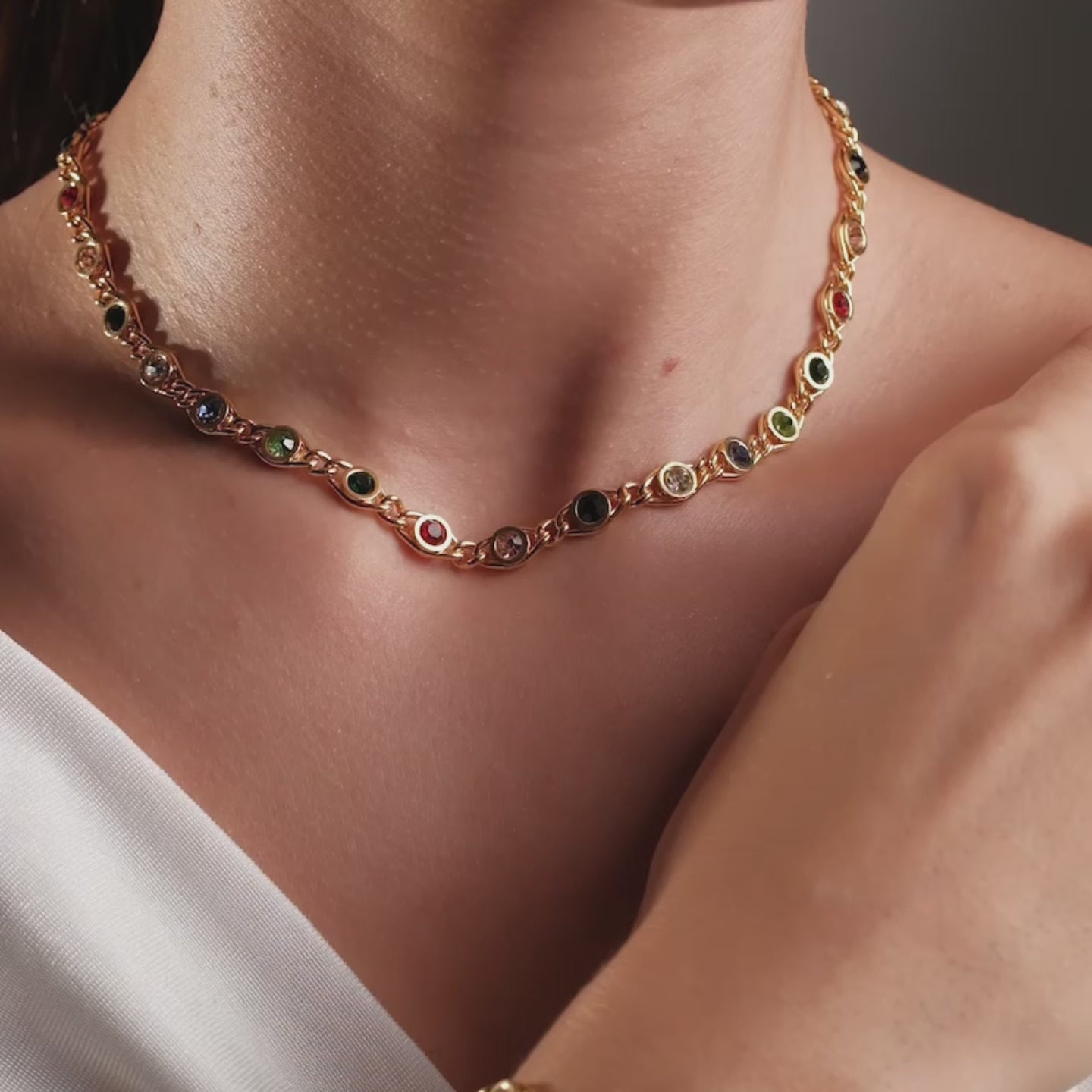 Colar Chloé Banhado em Ouro 18k