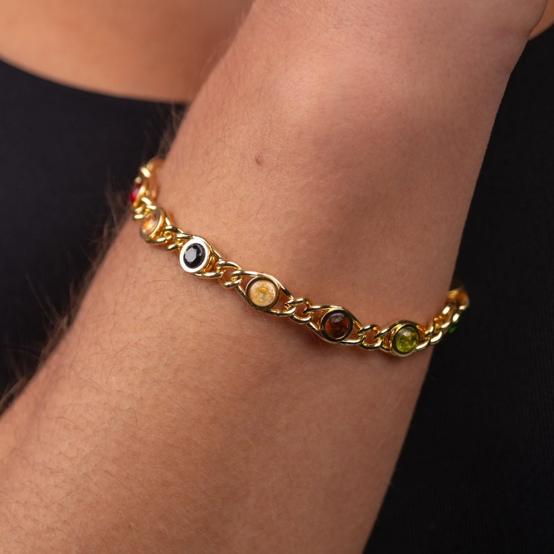 Pulseira Chloé Banhado em Ouro 18k - Murano Joias