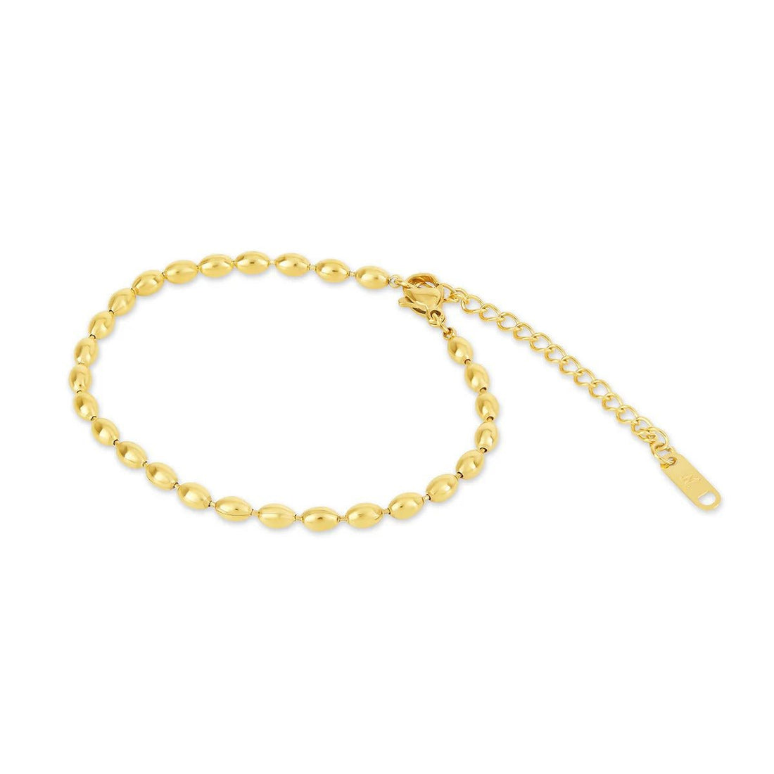 Pulseira Corrente Esferas Banhado em Ouro 18K - Murano Joias