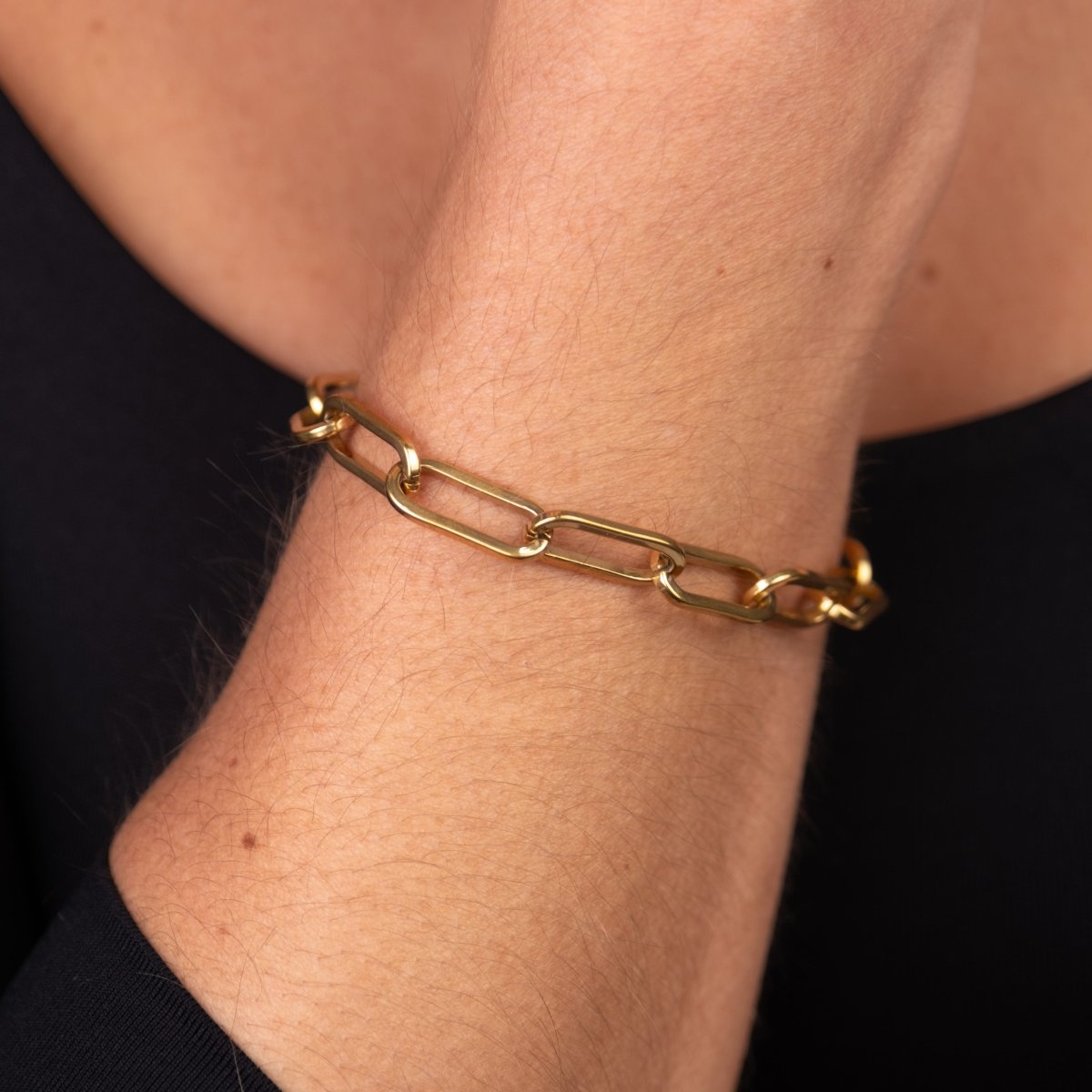 Pulseira Elos Celina Corrente Banhado em Ouro 18K - Murano Joias