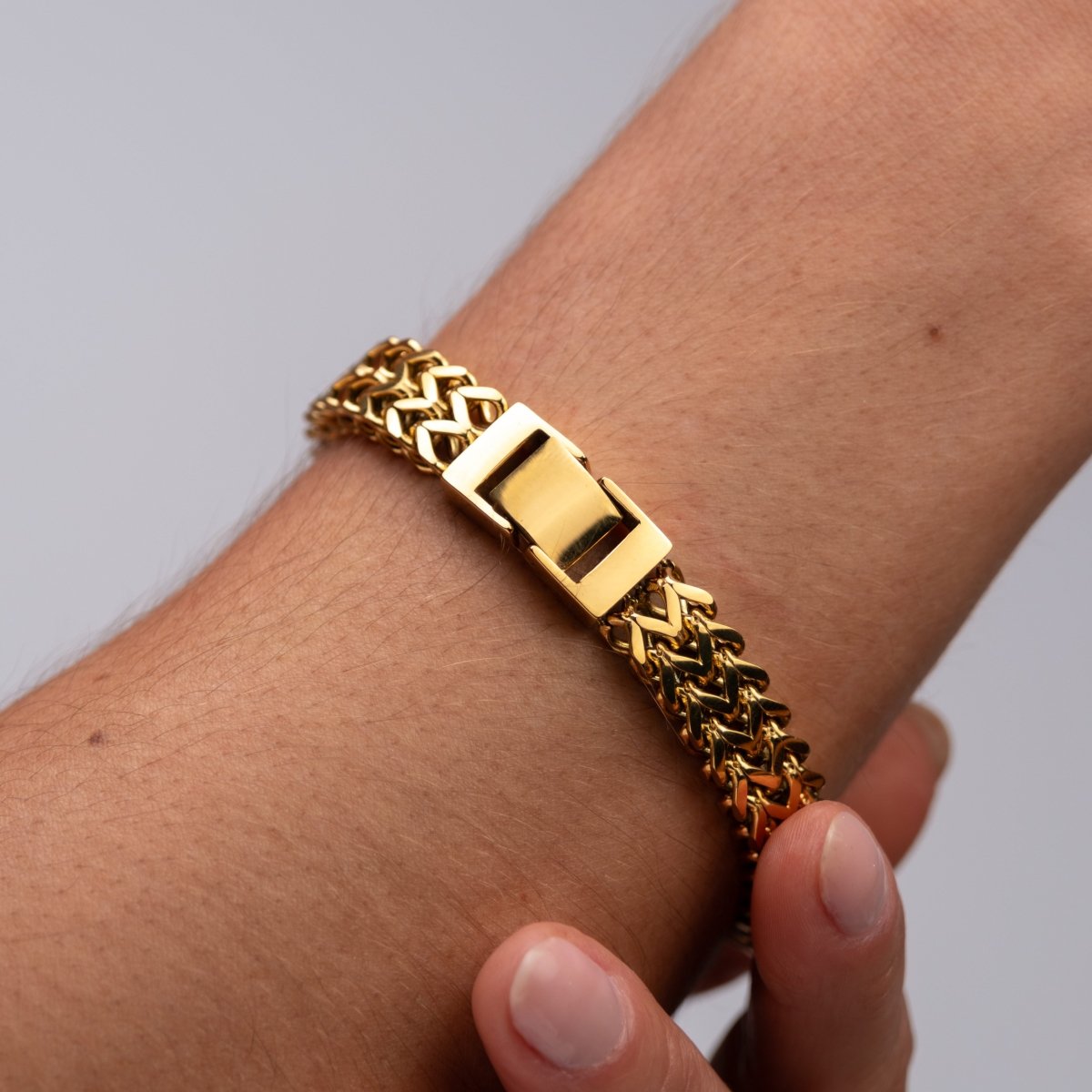 Pulseira Link Banhado em Ouro 18k - Murano Joias