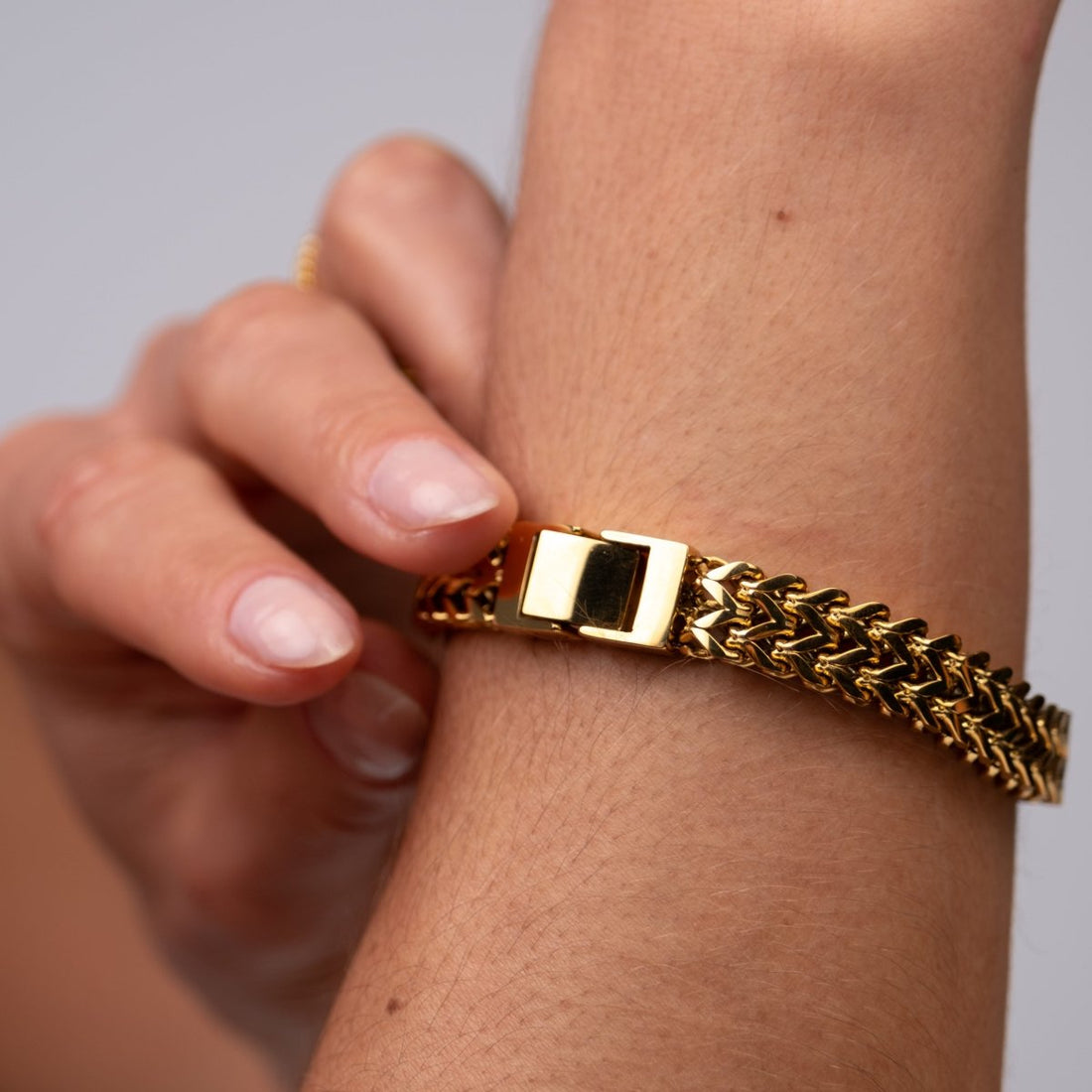 Pulseira Link Banhado em Ouro 18k - Murano Joias
