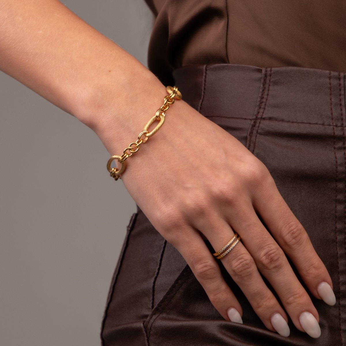 Pulseira Lux Banhada em Ouro 18k - Murano Joias
