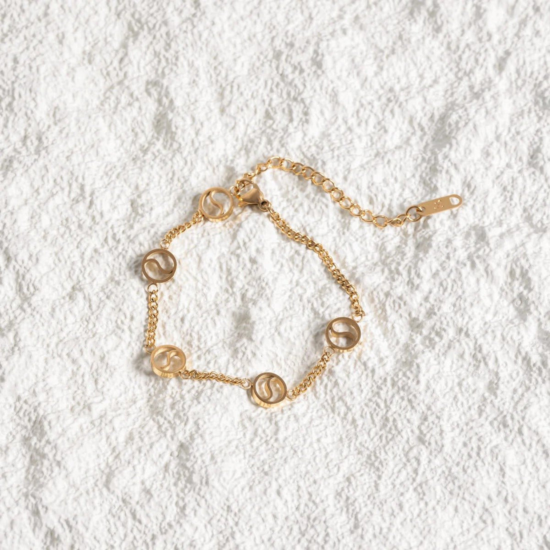 Pulseira Pingente Sierra Banhada em Ouro 18K - Murano Joias