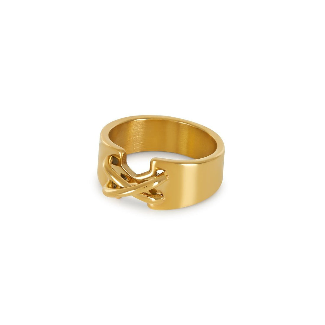 Anel Corset Banhado em Ouro 18K - Murano Joias