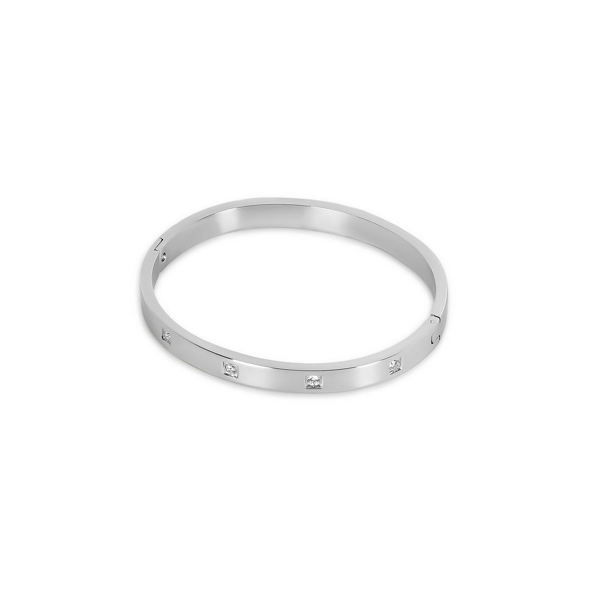 Bracelete Amélie Prata - Murano Joias