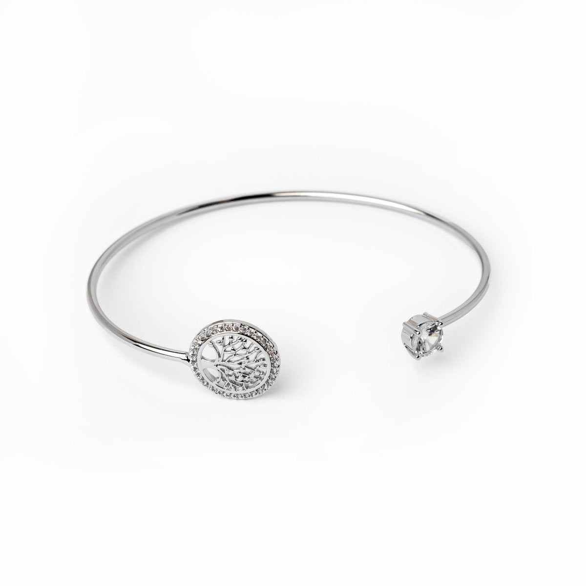 Bracelete Árvore da Vida Banhado em Ouro 18k - Prata - Murano Joias