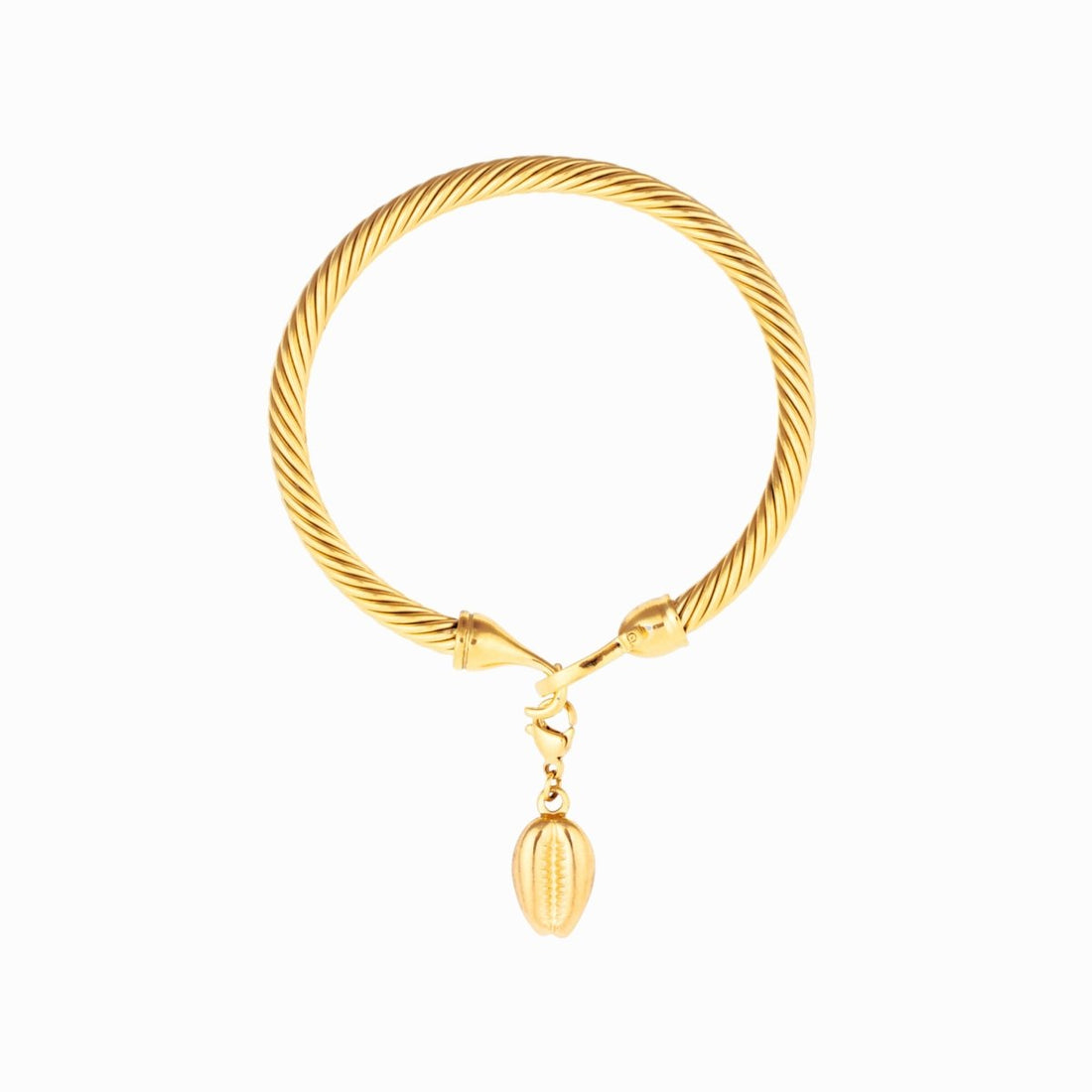 Bracelete Concha Hana Banhado em Ouro 18K - Murano Joias