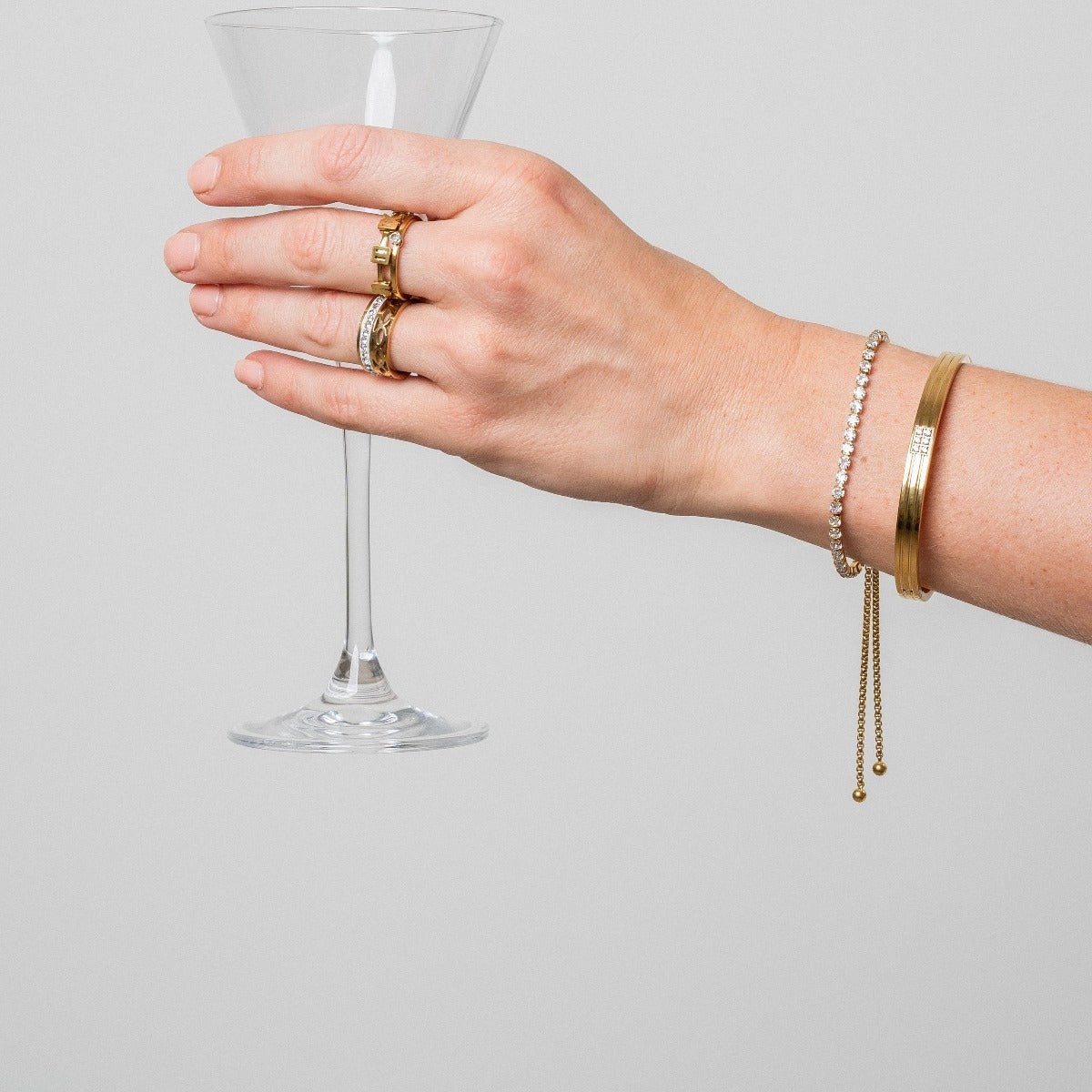 Bracelete Hanna Banhado em Ouro 18k - Murano Joias