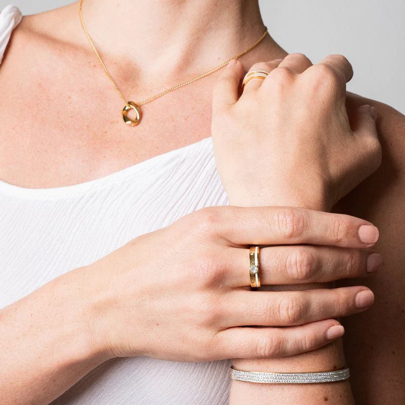 Bracelete Luxe Banhado em Ouro 18k - Murano Joias