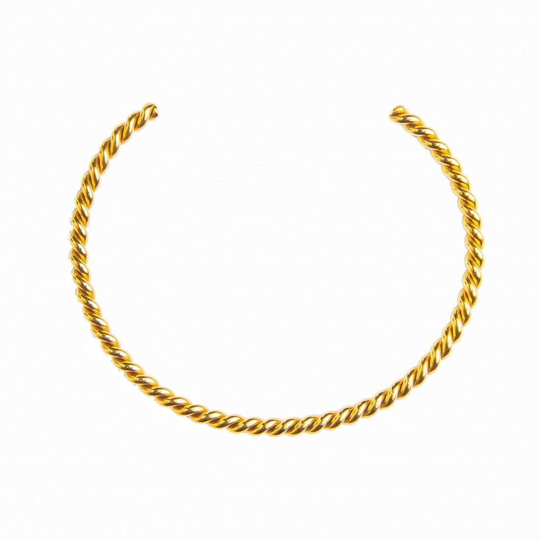 Bracelete Twist Banhado em Ouro 18K - Murano Joias