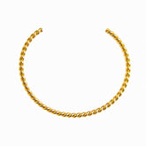 Bracelete Twist Banhado em Ouro 18K - Murano Joias