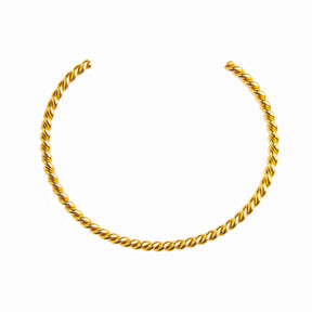 Bracelete Twist Banhado em Ouro 18K - Murano Joias