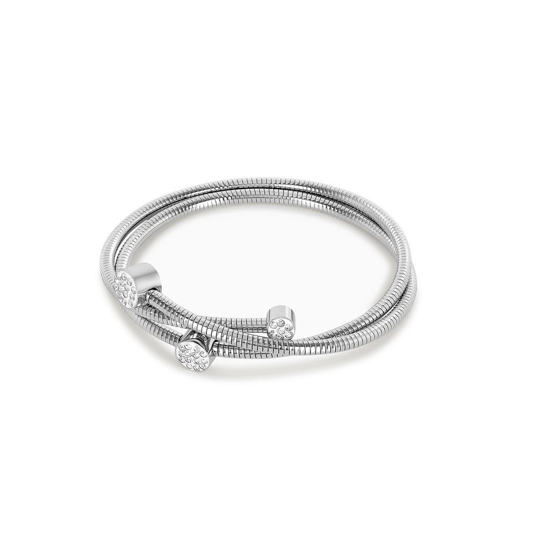 Bracelete Twist Prata - Murano Joias