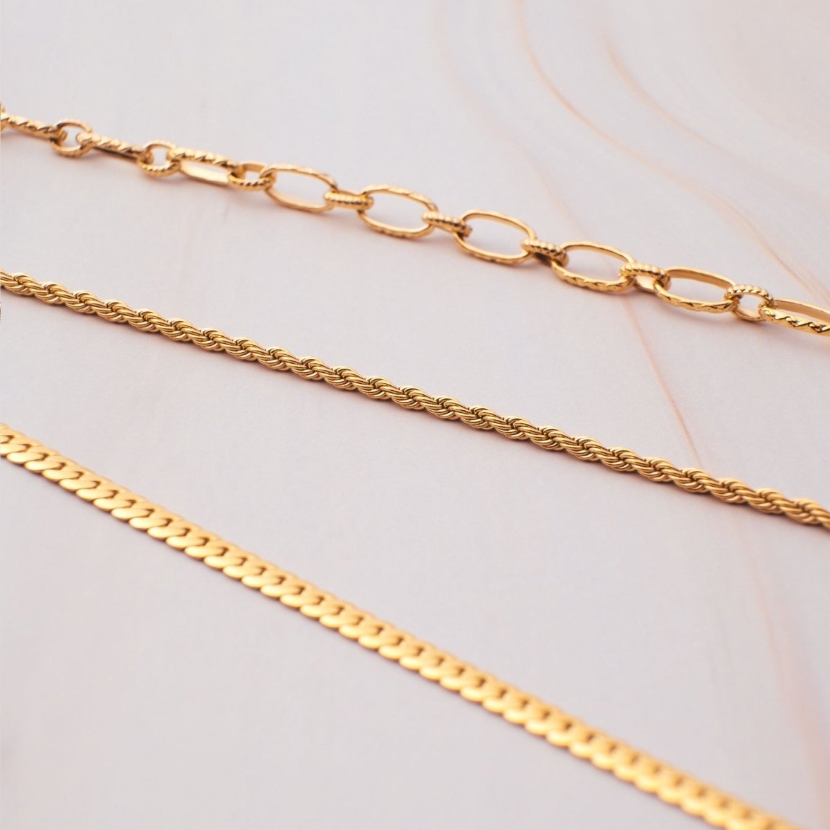 Colar Cordão Baiano Fino 2mm Banhado em Ouro 18k - Murano Joias