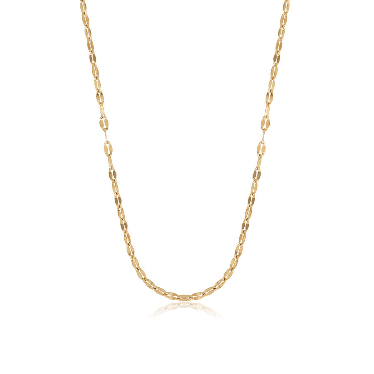 Colar Corrente Destiny Banhado em Ouro 18K - Murano Joias