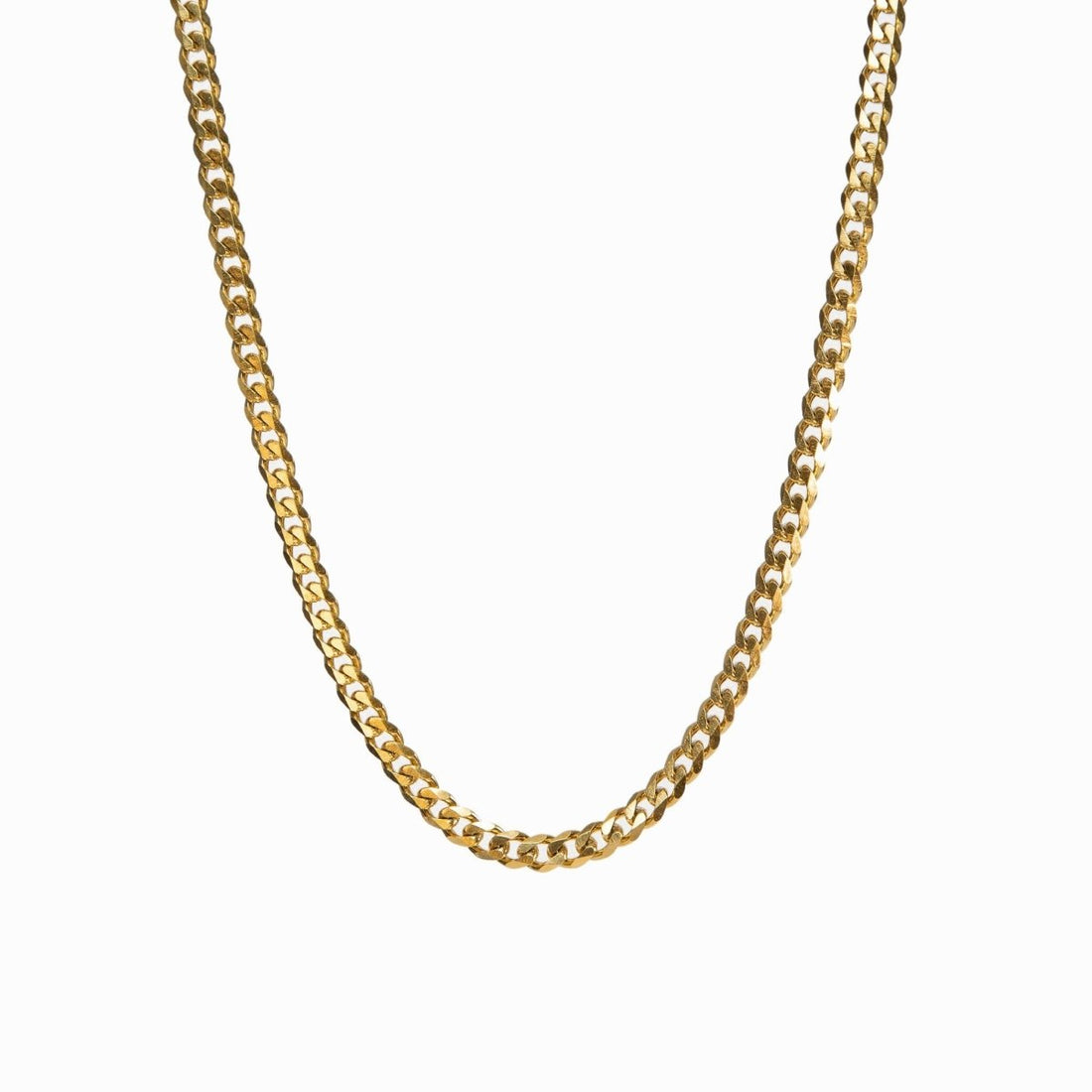 Colar Selenza Corrente Cubana Banhado em Ouro 18K - Murano Joias