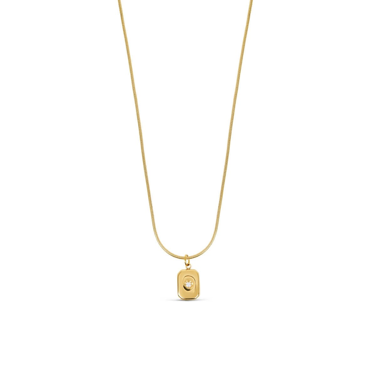 Colar Shine Pingente Banhado em Ouro 18k - Murano Joias
