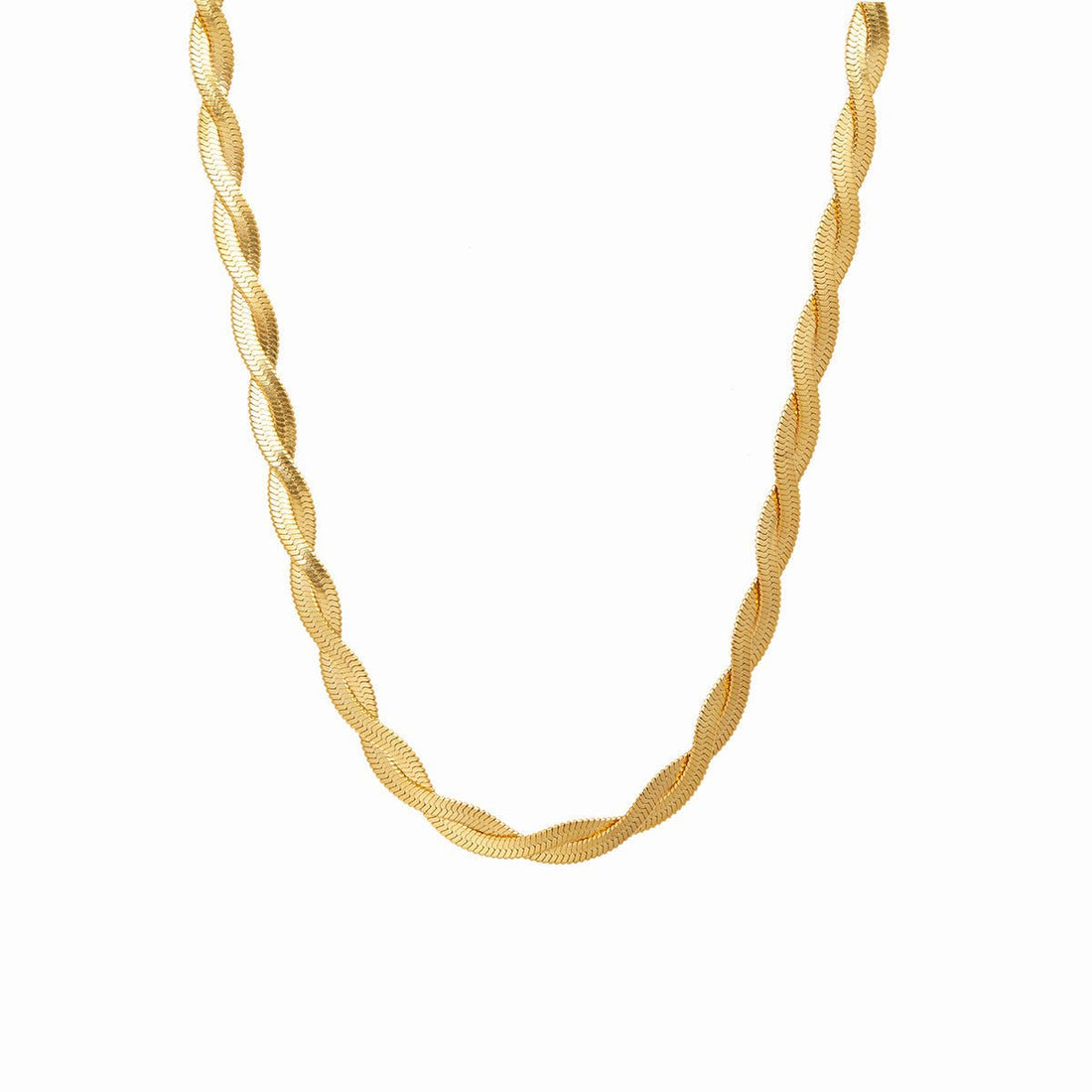 Colar Twist Banhado em Ouro 18K - Murano Joias