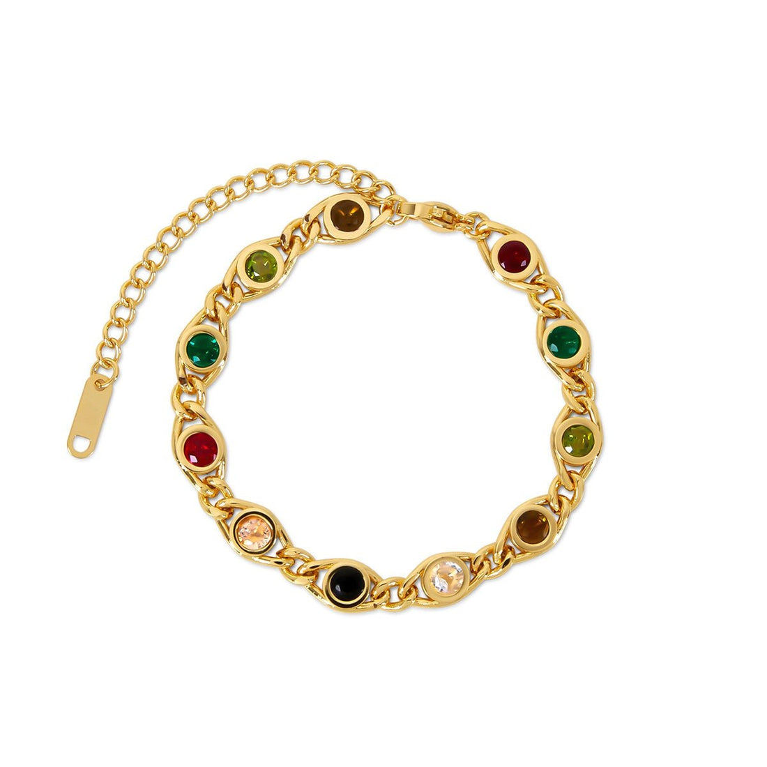 Pulseira Chloé Banhado em Ouro 18k - Murano Joias